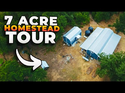 7 Acre Homestead Tour {After 3 Months With NO RAIN}
